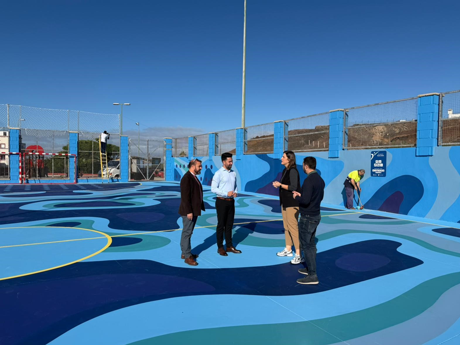 El barrio de Nueva Isleta contará con una cancha de fútbol con diseño urbano, la cuarta de la ciudad