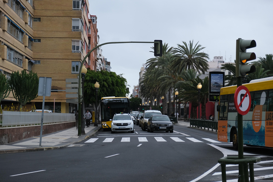 El Ayuntamiento licita el proyecto para la mejora del alumbrado público en el Paseo Tomás Morales