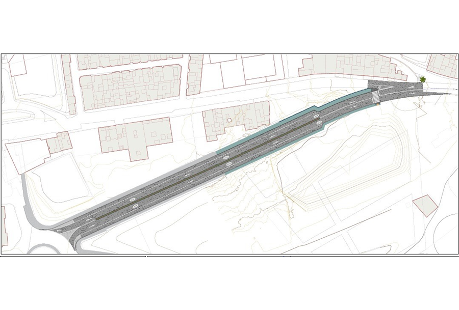 Cuatro empresas optan a las obras del enlace que permitirá el desdoblamiento de la carretera de Almatriche