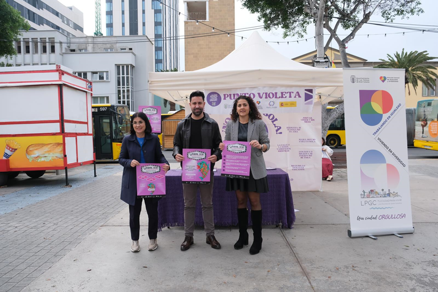 El Ayuntamiento pone en marcha 17 Puntos Violetas en el Carnaval de «Las Vegas»