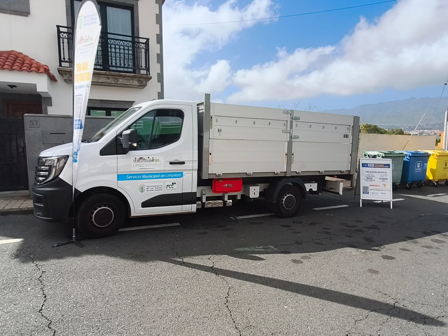 El Ayuntamiento continúa en abril con el dispositivo itinerante de Puntos de Acopio Transitorio en los cinco distritos