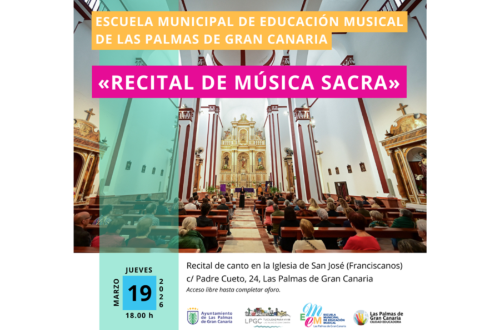 La Escuela Municipal de Educación Musical ofrece un recital de música sacra en la Iglesia de San José
