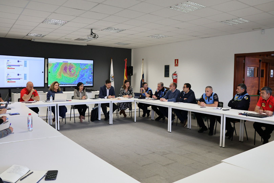 El Ayuntamiento coordina un dispositivo preventivo ante la llegada de la borrasca 'Therese'