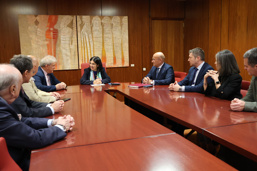 Darias mantiene un encuentro con representantes de los agentes de la propiedad inmobiliaria