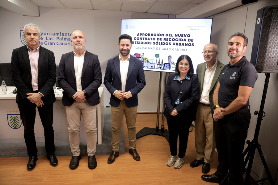 Publicada la licitación del contrato de recogida de residuos de Las Palmas de Gran Canaria por 156,9 millones para los próximos ocho años