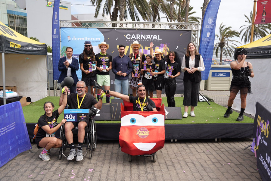 Luto irreverente: las viudas se miden en la segunda maratón del Carnaval
