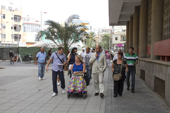 110818 Visita Alcalde Plaza Pilar Guanarteme portada ampliada.jpg